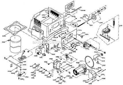 Part Location Diagram of 20PM Craftsman Collector