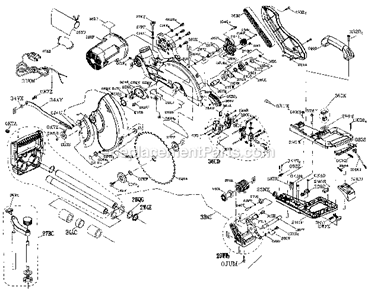 Part Location Diagram of 2M0S Craftsman Switch