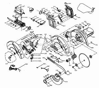 Part Location Diagram of 23PP Craftsman Blade