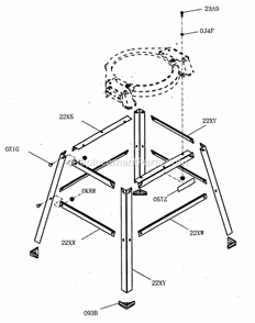 Part Location Diagram of 0Z1G Craftsman Bolt
