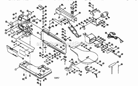 Part Location Diagram of STD835030 Craftsman Capacitor Screw