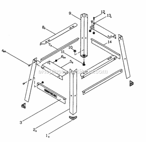 Part Location Diagram of 0KJ7 Craftsman Bolt