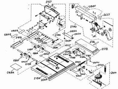 Part Location Diagram of 0BD3 Craftsman Warn Label
