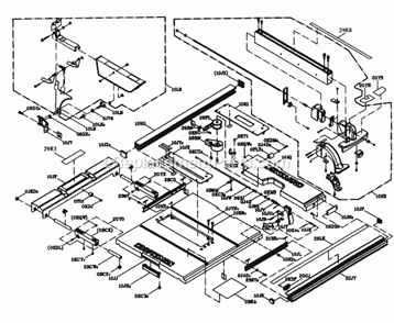 Part Location Diagram of 0BCK Craftsman Base
