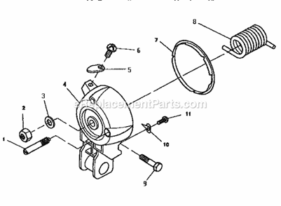 Pivot Title Diagram and Parts List for 137234960  Craftsman Miter Saw