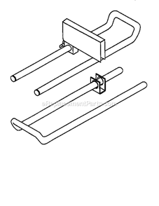 Page G Diagram and Parts List for 137234960  Craftsman Miter Saw