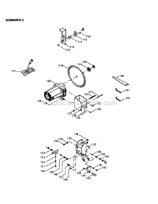 Blade Diagram and Parts List for 137271140  Craftsman Table Saw