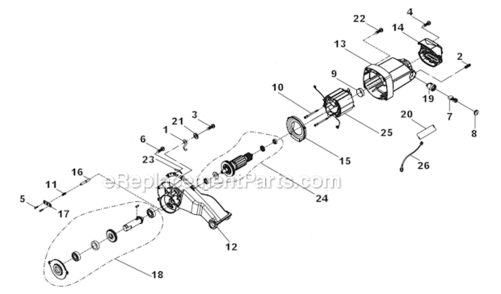 Part Location Diagram of 30XP Craftsman Flat Washer
