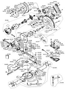 Part Location Diagram of X629 Craftsman Push Button Switch