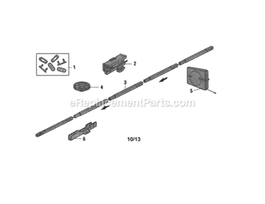 Part Location Diagram of 041A7920-1 Craftsman Installation Hardware Bag