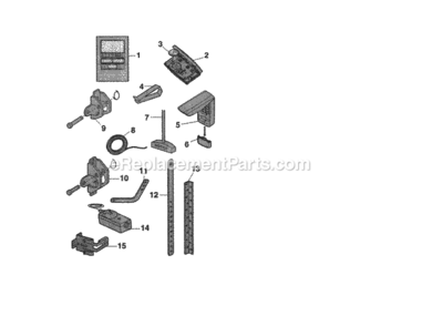 Part Location Diagram of 041A5266-3 Craftsman Safety Sensor Bracket