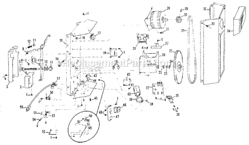 Part Location Diagram of 1A35 Craftsman Light Delay Assembly.