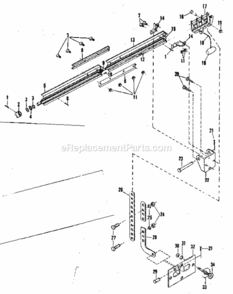 Part Location Diagram of 25B5 Craftsman Coupling