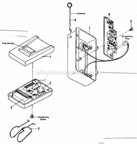 Part Location Diagram of 4A1205 Craftsman Case Assembly