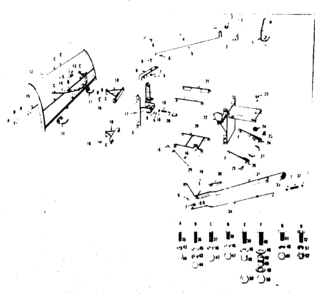 Replacement Parts Diagram and Parts List for 917251410  Craftsman Snow Blower