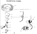 Part Location Diagram of 33-606 Craftsman Contact Assembly