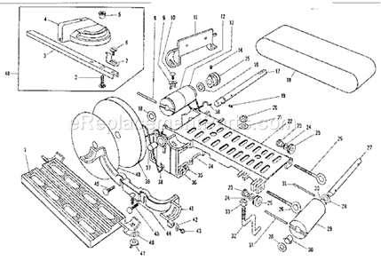 Part Location Diagram of 1712-000-00 Craftsman Screw