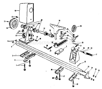 Part Location Diagram of STD533730 Craftsman Carriage Bolt