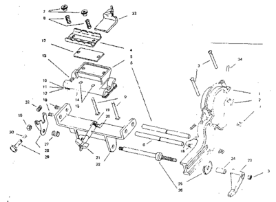 Part Location Diagram of 9052 Craftsman Yoke strap
