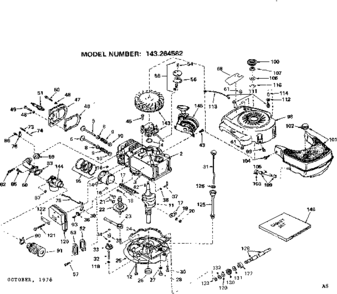Part Location Diagram of 34219 Craftsman Mounting flange