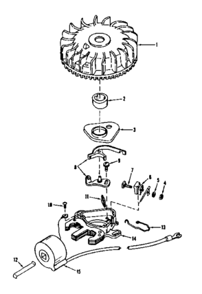 Part Location Diagram of 29620 Generac OBS STATOR ASY