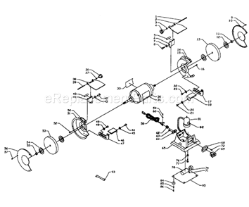 Part Location Diagram of 27533.00 Craftsman Motor Assy