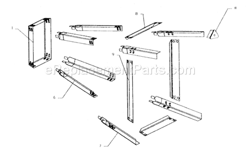 Part Location Diagram of STD843217 Craftsman Hx Locknut
