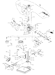 Part Location Diagram of STD870820 Craftsman Capacitor Screw