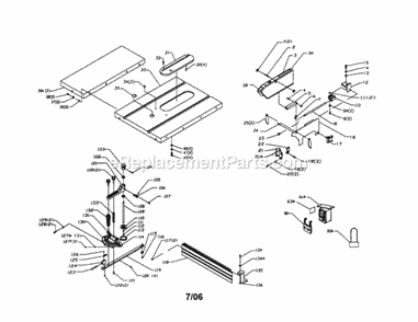 Part Location Diagram of 1350280 Craftsman Lock Nut