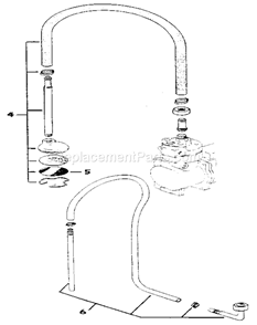 Part Location Diagram of AL055600AV Craftsman Bypass Hose