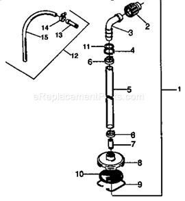 Part Location Diagram of 281314 Wagner ELBOW, ADAPTER, 3/4\ X 1\