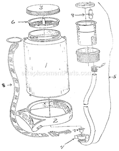 Part Location Diagram of 94101 Craftsman Container