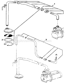 Page B Diagram and Parts List for 15586  Craftsman Paint Sprayer