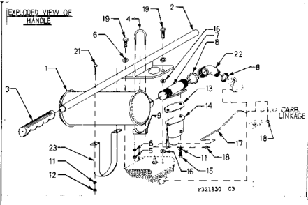 Part Location Diagram of B25434 Craftsman Plate assembly