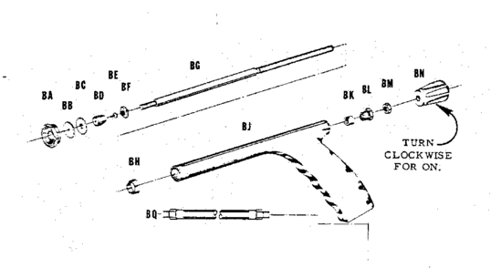 Part Location Diagram of PG14 Craftsman Hndl w/bshng