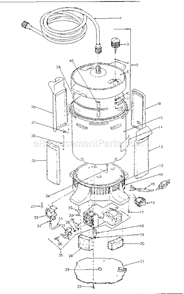 Part Location Diagram of 0090419 Craftsman Rivet