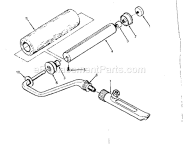 Page C Diagram and Parts List for 165155451  Craftsman Paint Sprayer