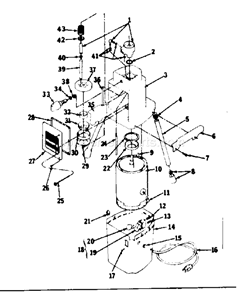 Page C Diagram and Parts List for 165155590  Craftsman Paint Sprayer