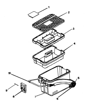 Sst/caddy Diagram and Parts List for 706590330  Craftsman Tool Stand & Cart