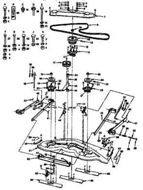 Part Location Diagram of 677H424 Craftsman Cover