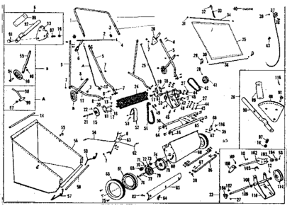 Part Location Diagram of 32637 Craftsman Lower handle