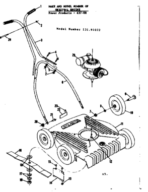 Part Location Diagram of 57720 Craftsman Housing