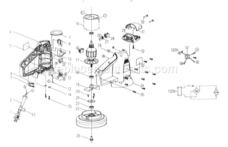 Part Location Diagram of SW55.70.0-00 Craftsman Self Tapping Screw