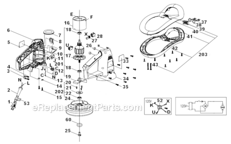 Part Location Diagram of SW50.14.3-00 Craftsman Bearing