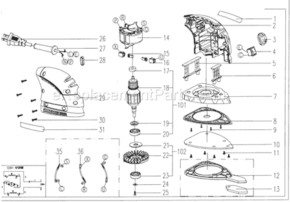 Part Location Diagram of SW60.75.0-00 Craftsman Washer