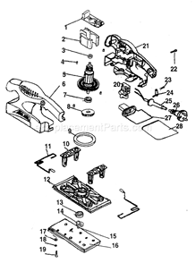 Part Location Diagram of SW50120-00 Craftsman Ball Bearing 6000-2Rs