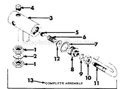 Page D Diagram and Parts List for 174261870  Craftsman Paint Sprayer
