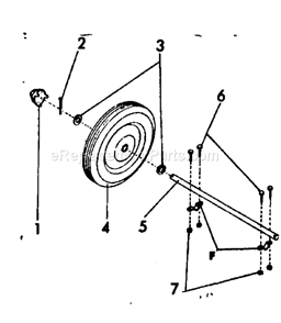 Page E Diagram and Parts List for 174450180  Craftsman Paint Sprayer