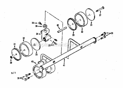 Part Location Diagram of 7311 Craftsman Cap Screw
