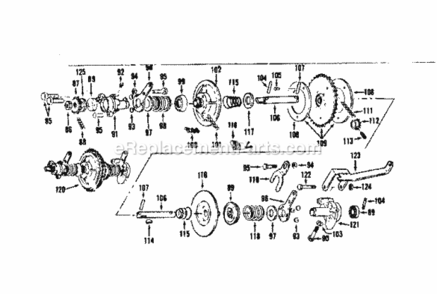 Part Location Diagram of 7786 Craftsman Washer